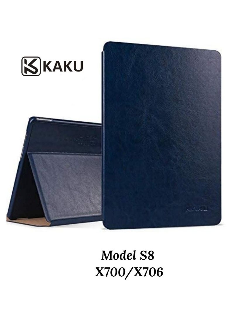 Kaku Protective Flip Case Cover For Samsung Galaxy Tab S8 X700/X706 Size 11 inch Blue - Image 1