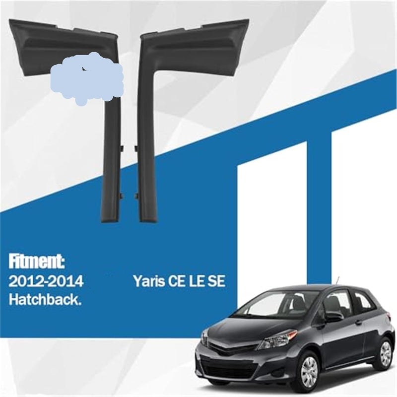 Wivplex Windshield Wiper Cowl Trim Cover for Toyota Yaris - Image 2