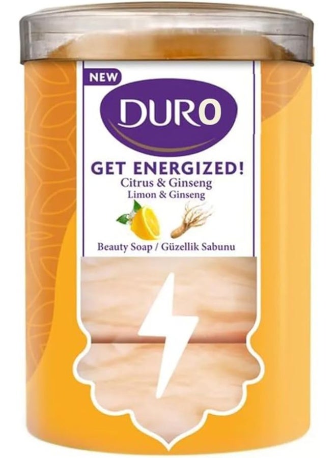 Duru Fresh Soap, 4-pack * 90g, with Lemon and Ginseng - Image 1