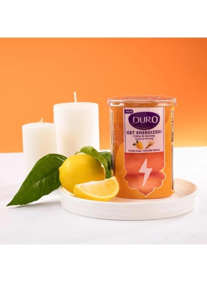 Duru Fresh Soap, 4-pack * 90g, with Lemon and Ginseng - Image 2