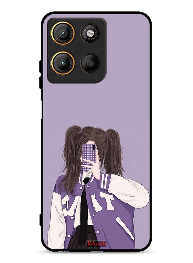 Tolwak Motorola Moto G15 Protective Case Cover Making Selfie