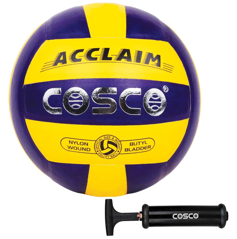 COSCO Acclaim Volleyball with Hand Pump - Image 3