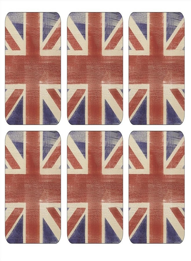 Pimpernel Union Jack Coasters, One Size, Multicolored - Image 1