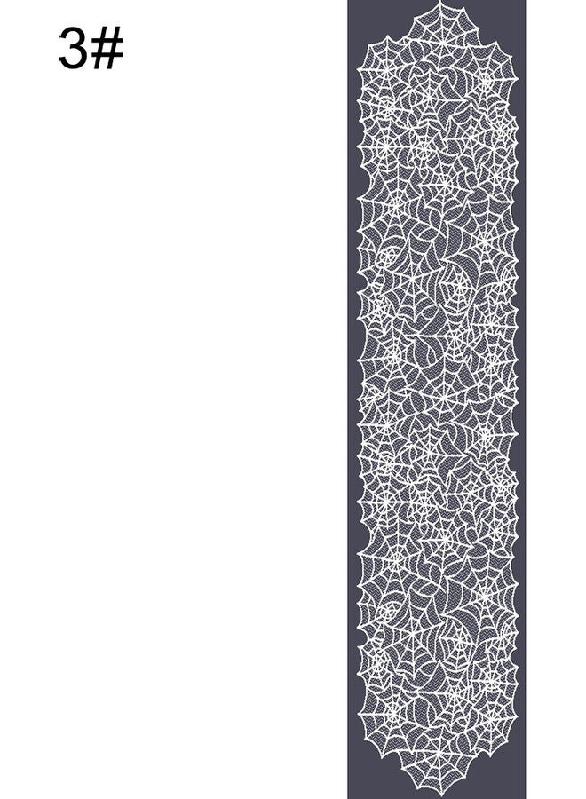 Loquat Lace Spiderweb Fireplace Black 20 x 10 x 20cm - Image 1