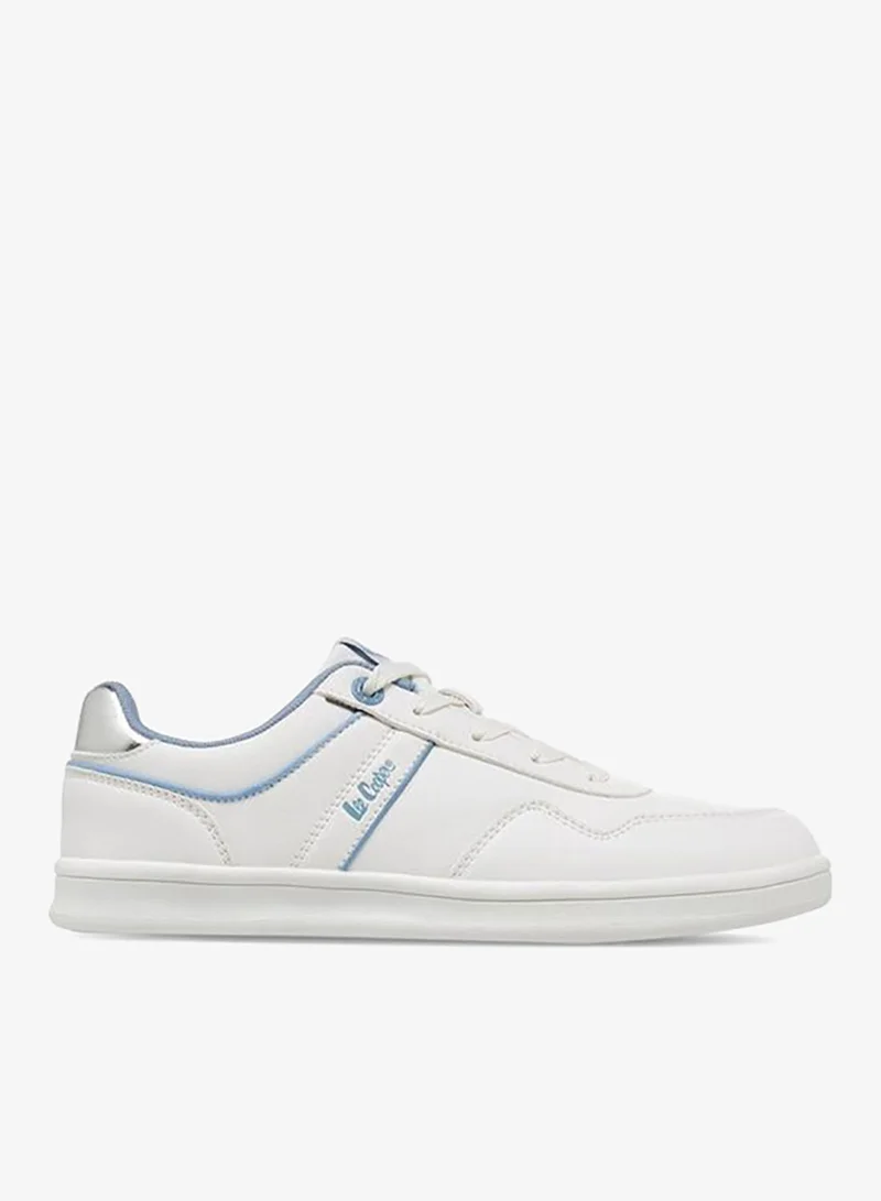 لي كوبر Girls Lace-Up Ankle School Sneakers