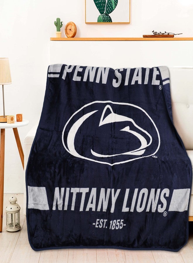 Northwest NCAA Legion Raschel Throw, 50" x 60" Penn State?Nittany Lions - Image 1