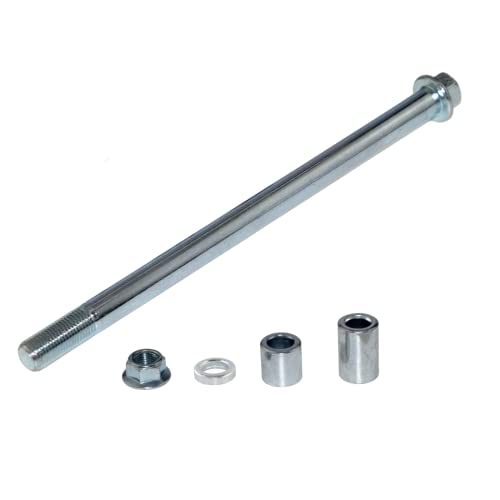 SIPARTS 12mm 230mm Front Rear Axle with Bushing 5mm 20mm 30mm Fit for Pit Dirt Bike Moped Scooter QUAD ATV Mini Bike Parts - Image 1