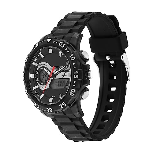 Fastrack Analog-Digital Black Dial Women's Casual Watch - Image 3