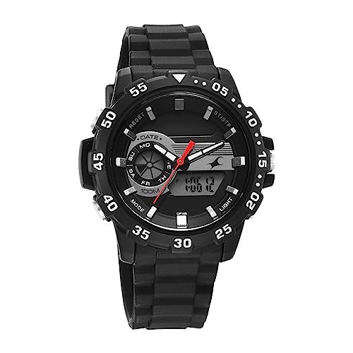 Fastrack Analog-Digital Black Dial Women's Casual Watch - Image 2