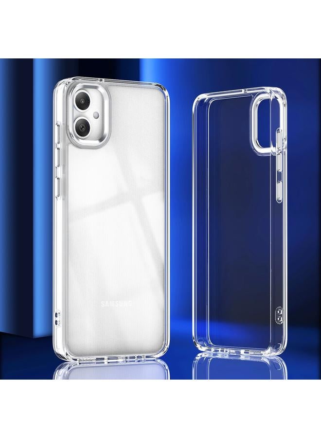 اس-توب جراب هاتف Samsung Galaxy A05 مصنوع من الأكريليك عالي الشفافية واللمعان - Image 1