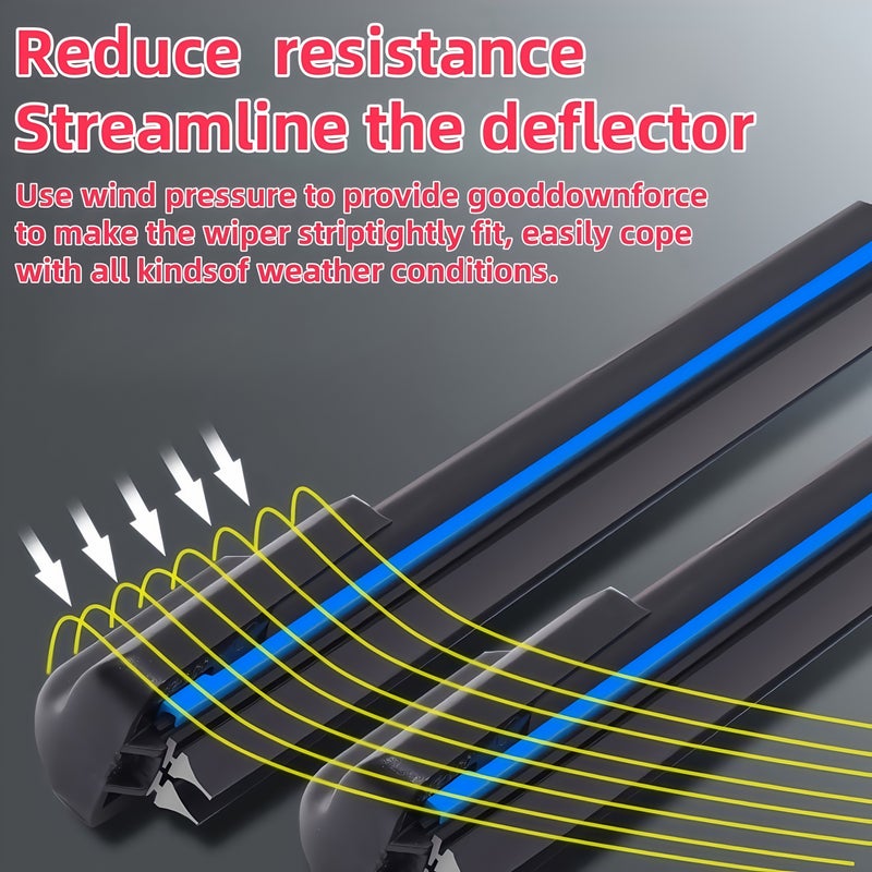 Universal U Shaped Rubber Wiper Hook Installation 28 Inch 70cm - Image 4