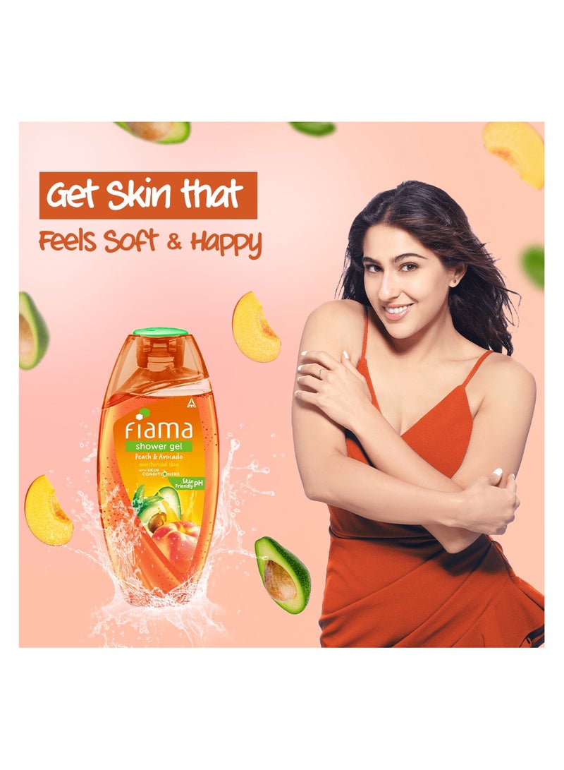 Fiama جل استحمام - خوخ وأفوكادو - Image 4
