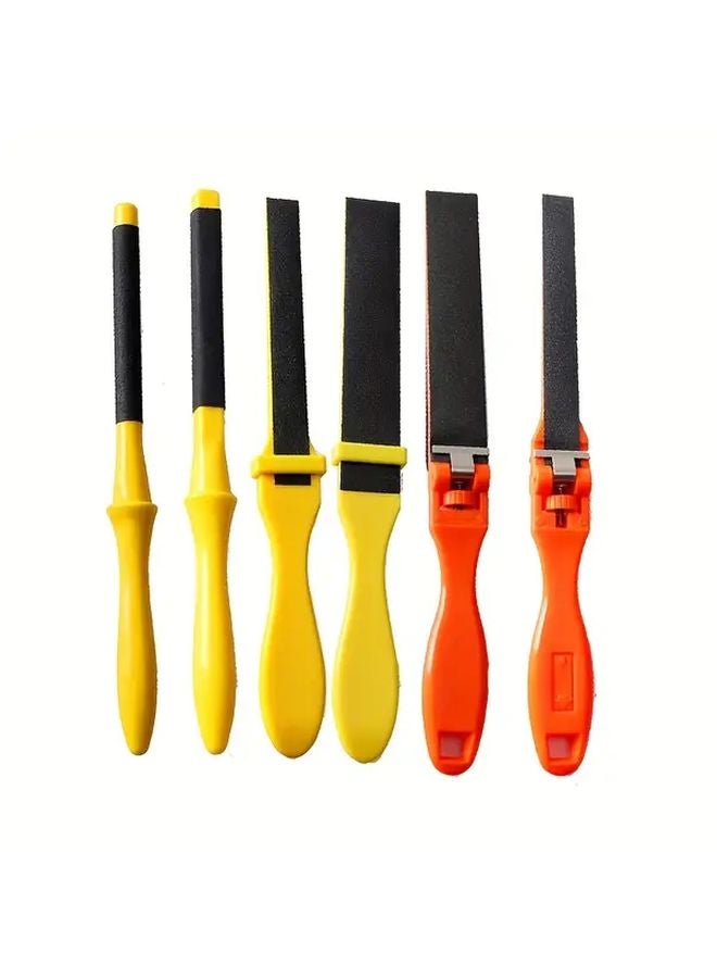 10mm Square Plastic Sandpaper Stick Woodworking Jewelry Polishing Tool - Image 2