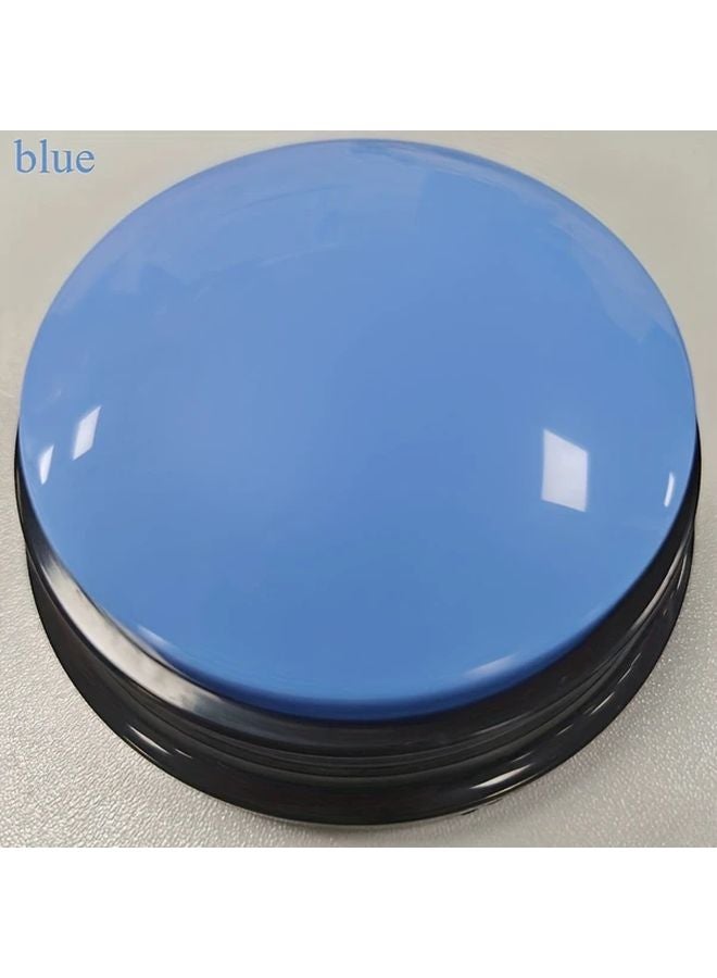 Blue Dog on Recorder Voice Playback Device 30 Second Audio Capture Compact Portable for Pet Training Interactive Games Smart Home - Image 1