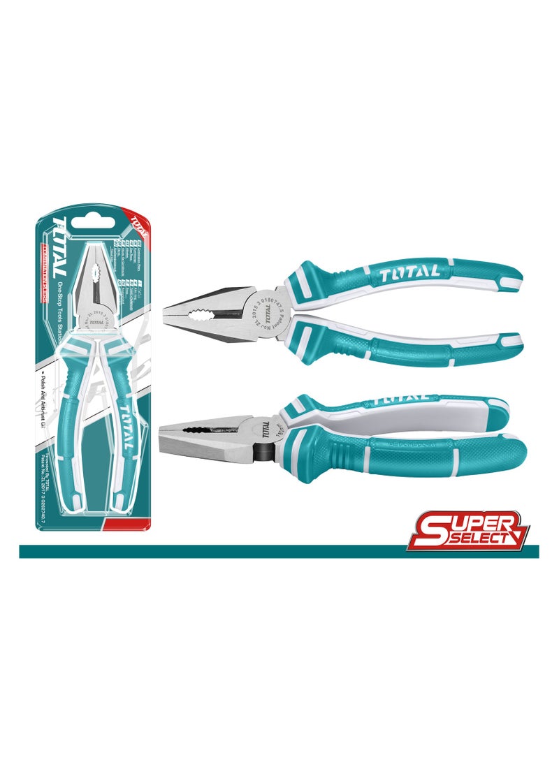 TOTAL Combination Plier 7 Inch 180mm THT110706 - Image 1