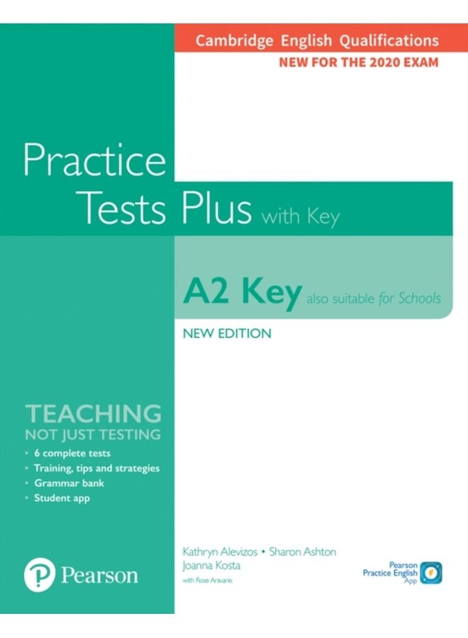 مؤهلات كامبريدج الإنجليزية A2 الرئيسية مناسبة أيضًا للاختبارات المدرسية - اختبارات الممارسة بالإضافة إلى المفتاح - غلاف ورقي