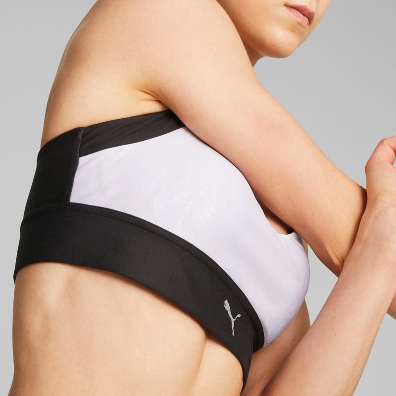 بوما حمالة صدر للجري للنساء Reflective All-Over-Print High Support - Image 3