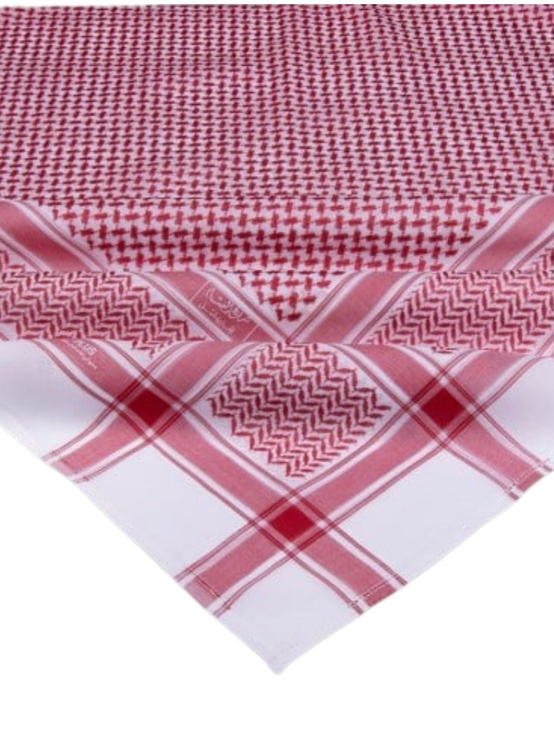 البسام شماغ البسام بلس 22 أحمر