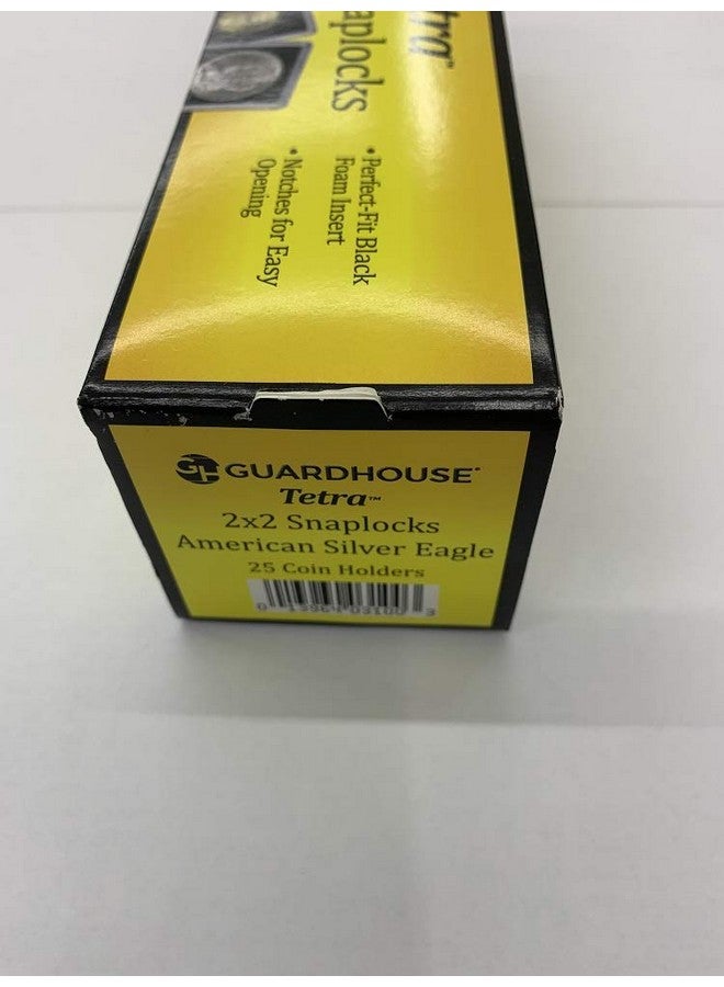 Guardhouse Tetra Snaplocks for SILVER EAGLES Pack of 25 - Image 2