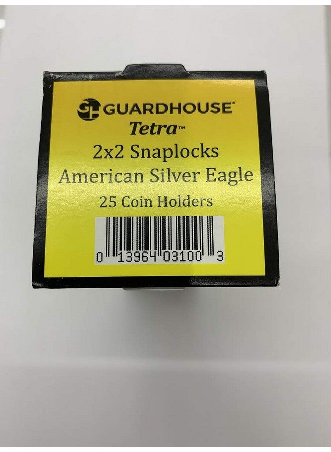 Guardhouse Tetra Snaplocks for SILVER EAGLES Pack of 25 - Image 1