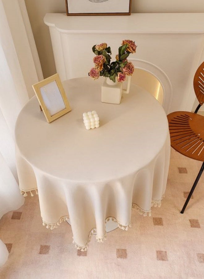 شبيلي مفرش طاولة مربع مقاس 140×140 سم، مفرش طاولة للطاولات المربعة والمستديرة، مفرش طاولة مقاوم للغبار وقابل للغسل، غطاء طاولة كلاسيكي لحفلات الزفاف والمنزل والمطبخ والمطعم - Image 3