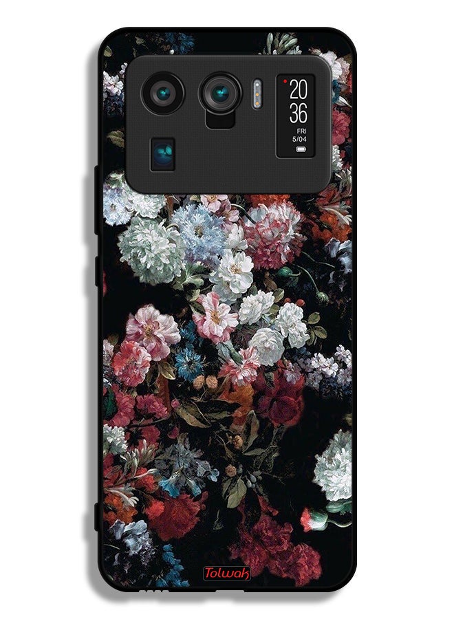 Tolwak Xiaomi Mi 11 Ultra Protective Case Cover Vintage Roses - Image 2