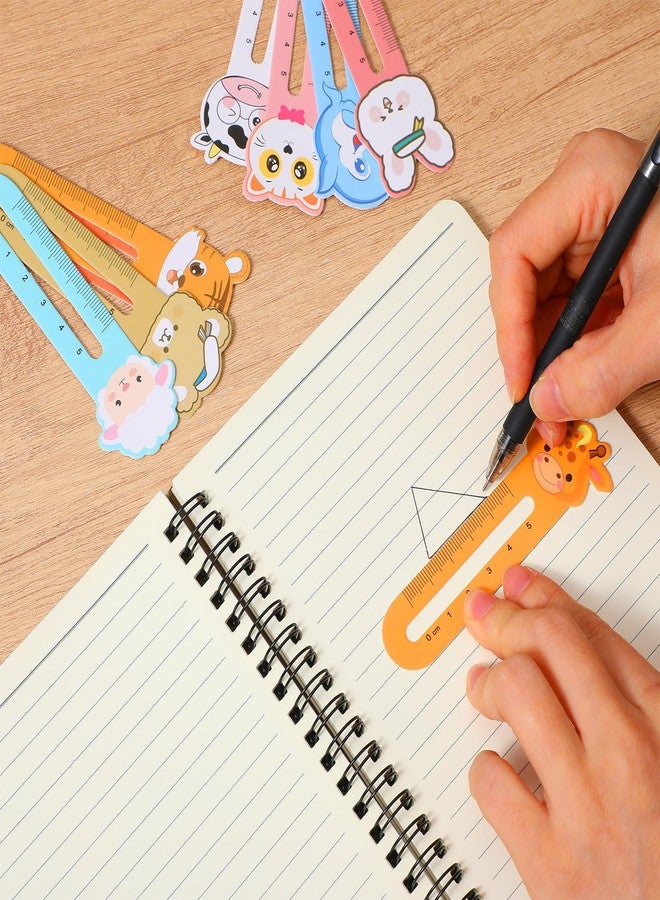 Shimmeroo 100Pcs Fun Bookmarks for Kids with Ruler,Animal Book Marks for Reading Kids-Cute Bookmarks for Classroom Book Lovers Students,Teachers,Gifts(10 Styles) - Image 5