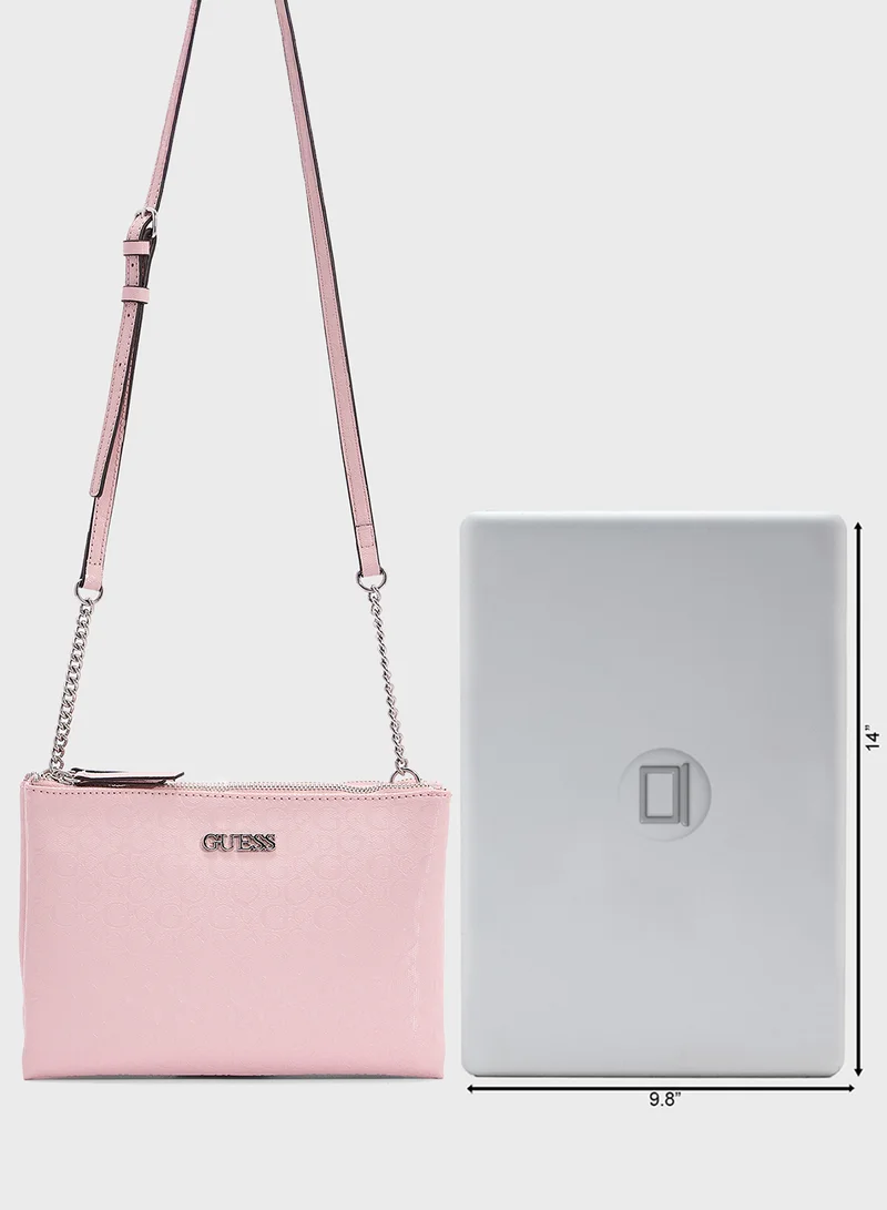 جس Tidewood Mini Double Zip Crossbdy