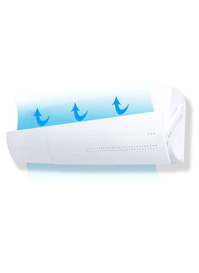 Arabest Universal Air Conditioner Wind Deflector Anti Direct Blowing Wind Deflector Retractable Wall Mounted Cold Air Outlet Wind Deflector Wind Shield  - Image 2