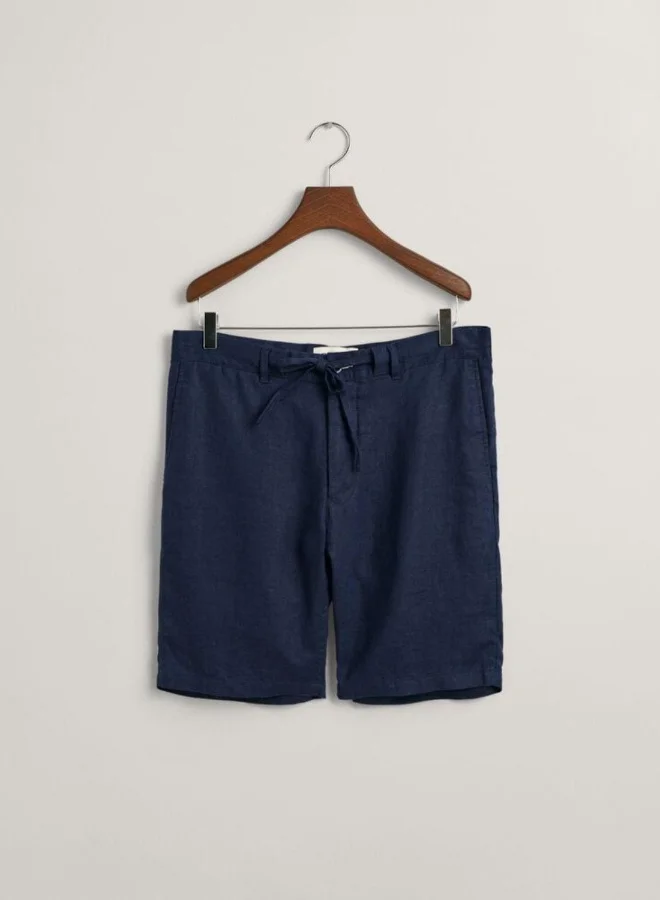 GANT Gant Relaxed Fit Linen Drawstring Shorts