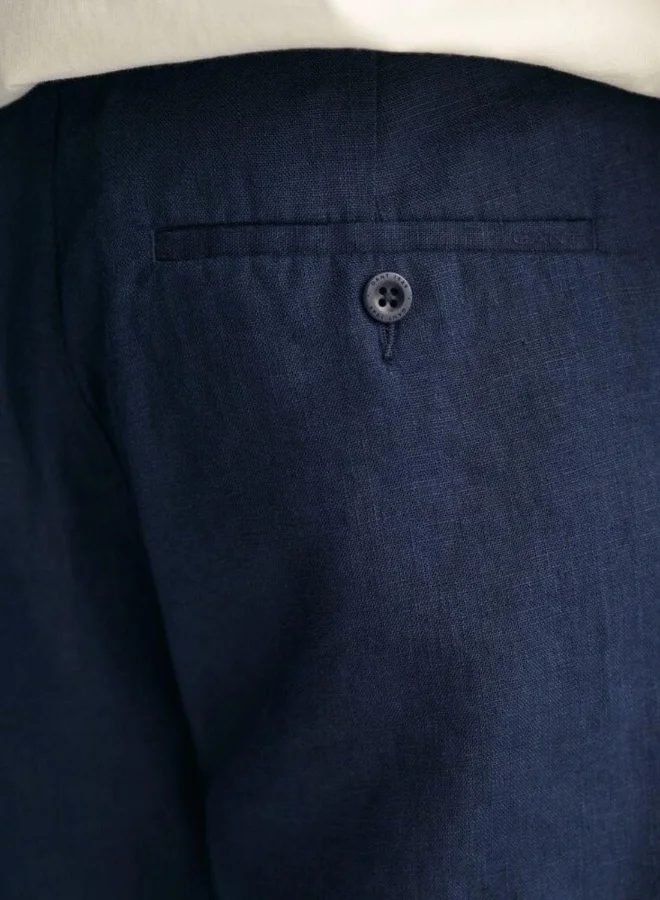 GANT Gant Relaxed Fit Linen Drawstring Shorts