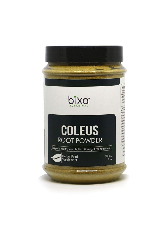 bixa BOTANICAL مسحوق جذر الكوليوس (كوليوس فورسكوهيلي)، يدعم الأيض الصحي وإدارة الوزن 7 أونصات (200 جرام) - Image 1