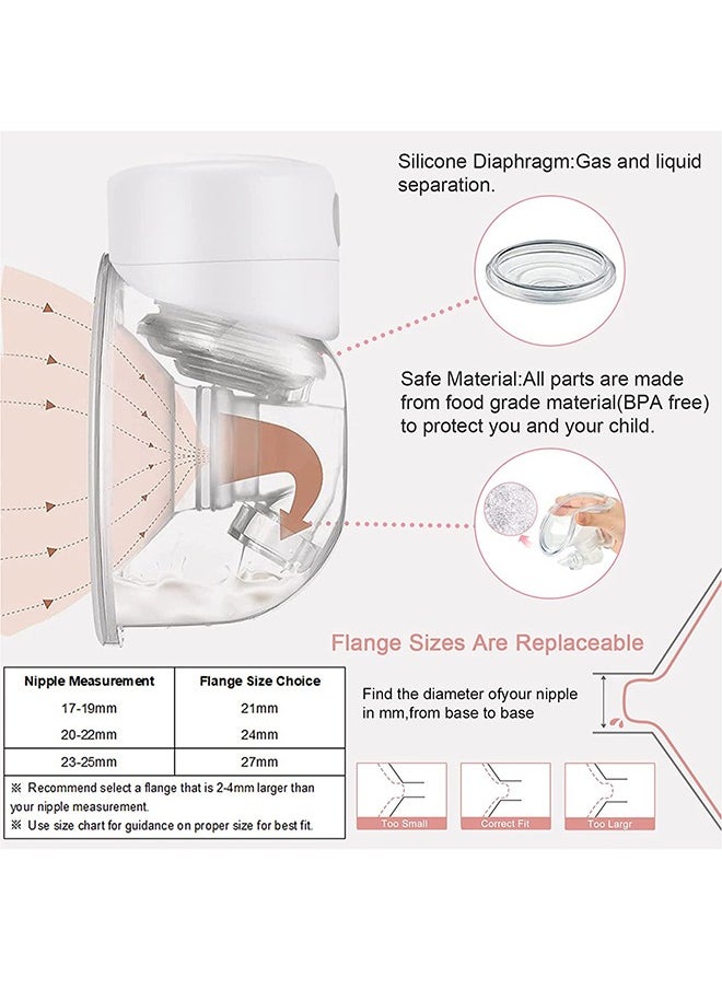 Electric Wearable Breast Pump With Massage Mode - pzsku/ZFFEF585DF2DC377AC699Z/45/_/1714395947/203a3e80-0334-4b75-bebb-8aa0970b6a25