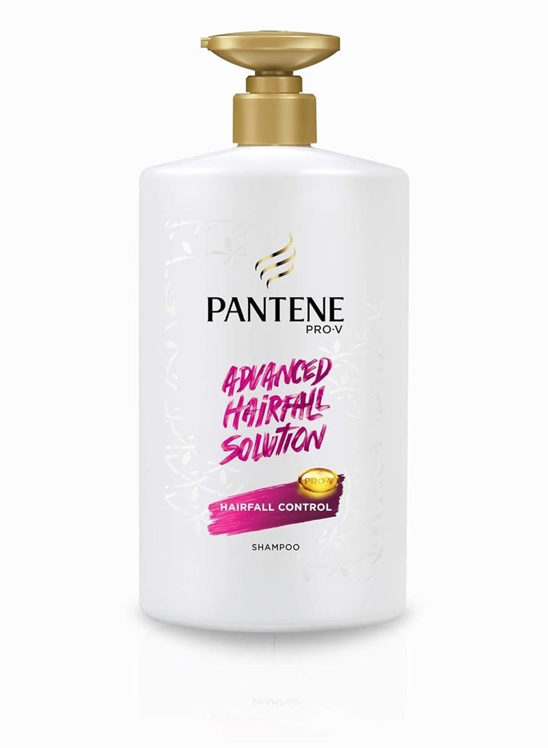 Pantene Advanced Hair Fall Solution Anti Hair Fall Shampoo, 1 L & Pantene Advanced Hair Fall Solution Silky Smooth Care Shampoo, 1 L - Image 2