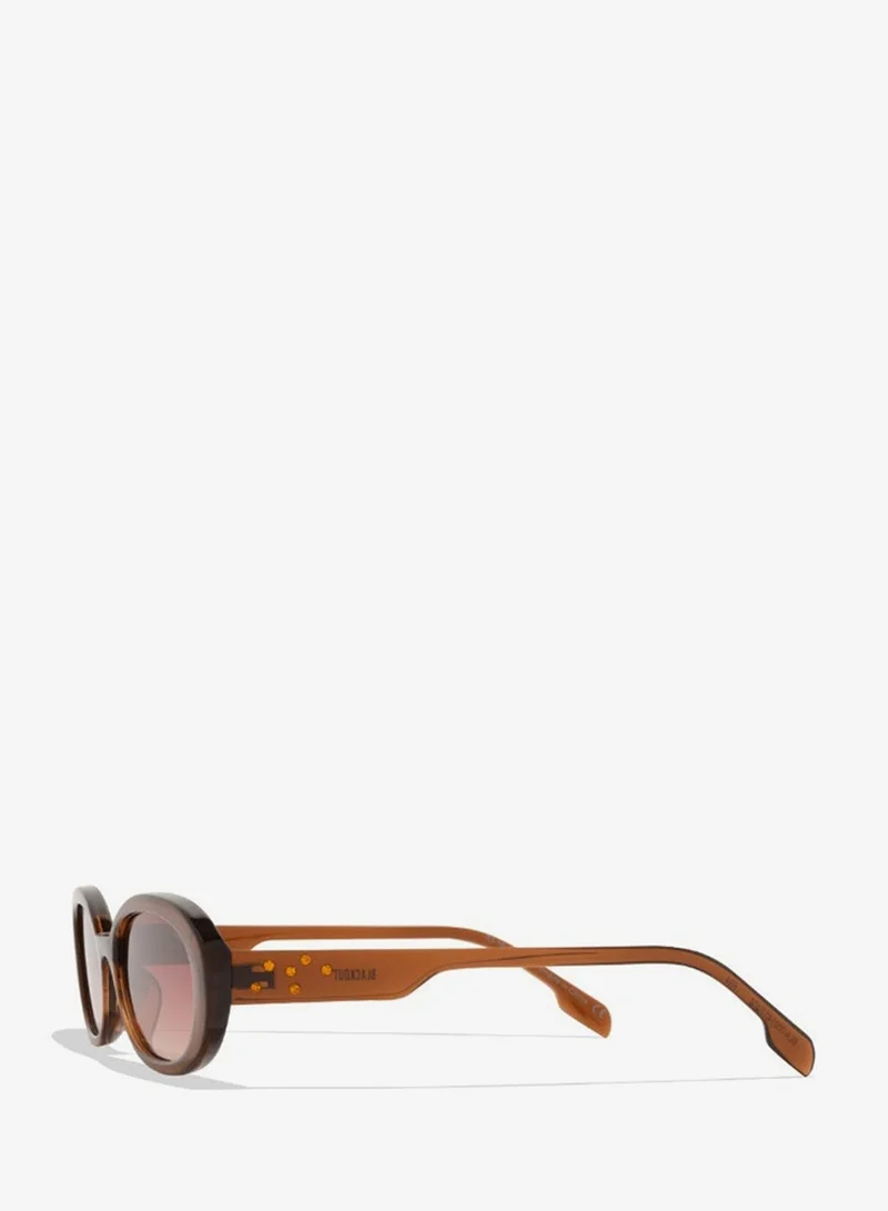 Blackout Women's DORIS Sunglasses - Lens Size: 53 mm - Brown