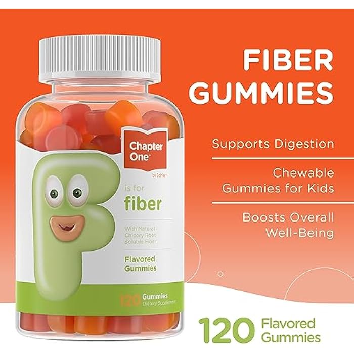 Zahler - Fiber Gummies for Adults & Kids (120 Count) Certified Kosher Adult & Kids Fiber Gummy Chews for Digestion Support, Healthy Regularity & Overall Health - Chewable Children's Fiber Supplements - Image 3