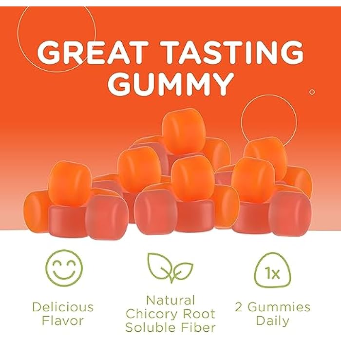 Zahler - Fiber Gummies for Adults & Kids (120 Count) Certified Kosher Adult & Kids Fiber Gummy Chews for Digestion Support, Healthy Regularity & Overall Health - Chewable Children's Fiber Supplements - Image 5