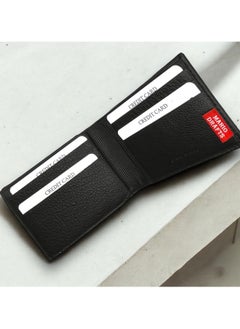 MARIO DRAFTS Mario Drafts Genuine Leather Bifold Wallet for Men, Brown  - Image 3