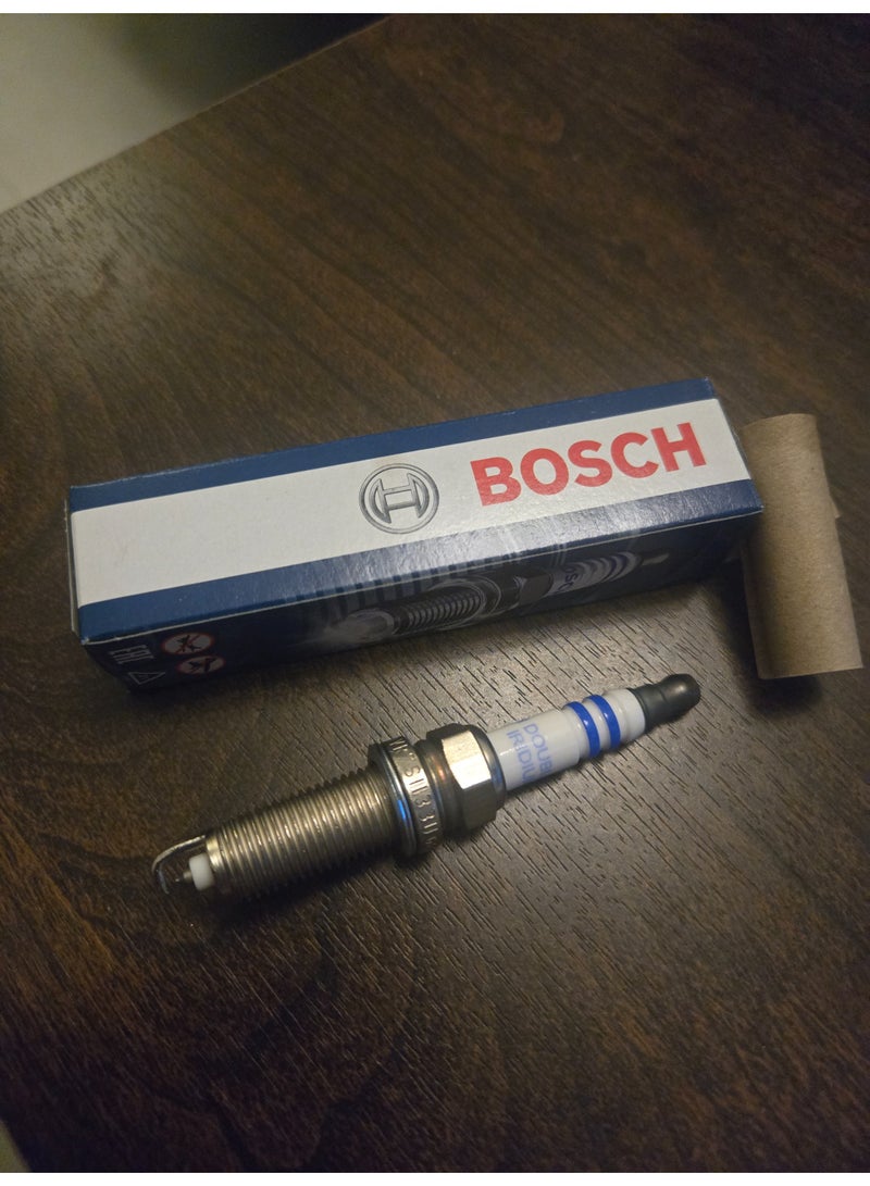بوش شمعة احتراق بوش (BOSCH) مزدوجة الإيريديوم VR7SII33U 0242135553 - قطعة واحدة / 12290-5K0-A01 12290-5WJ-A01 12290-6C1-A01 / 22401JA01B - Image 3