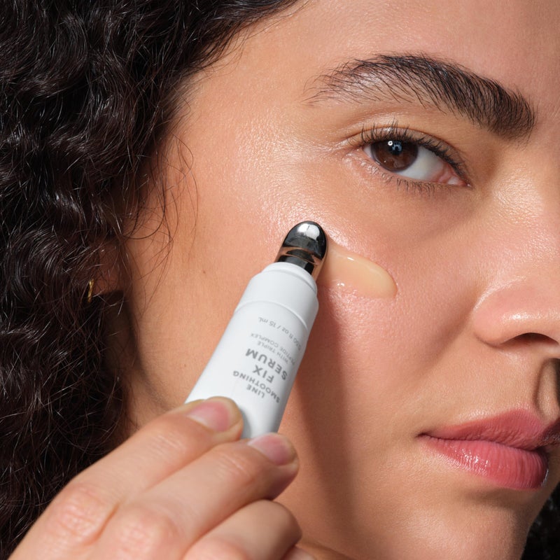 NuFACE FIX Serum - Line Smoothing Conductive Serum for Microcurrent with Triple Peptide, Hyaluronic Acid & IonPlex to Hydrate, Brighten and Enhance NuFACE Microcurrent Device Results (1 oz) - Image 4