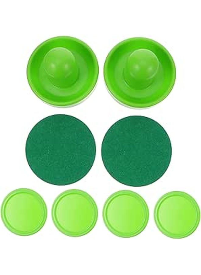 Air Hockey Pushers Pucks Set Red Replacement Paddles for Hockey Game