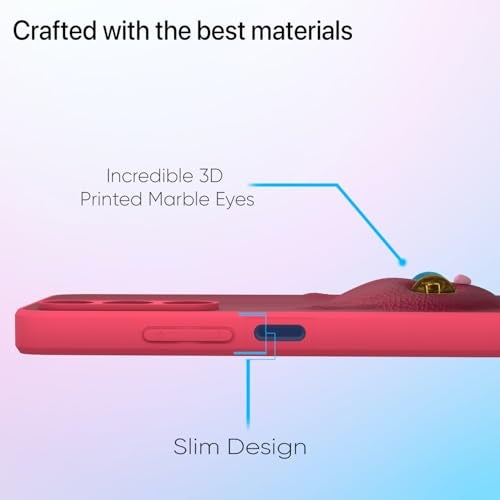 Pikkme Back Cover for Samsung Galaxy M17 5G / A17 5G / F17 5G | Cute Cat Leather Finish | Soft TPU | Bumper Case for Girls (Pink) - Image 3