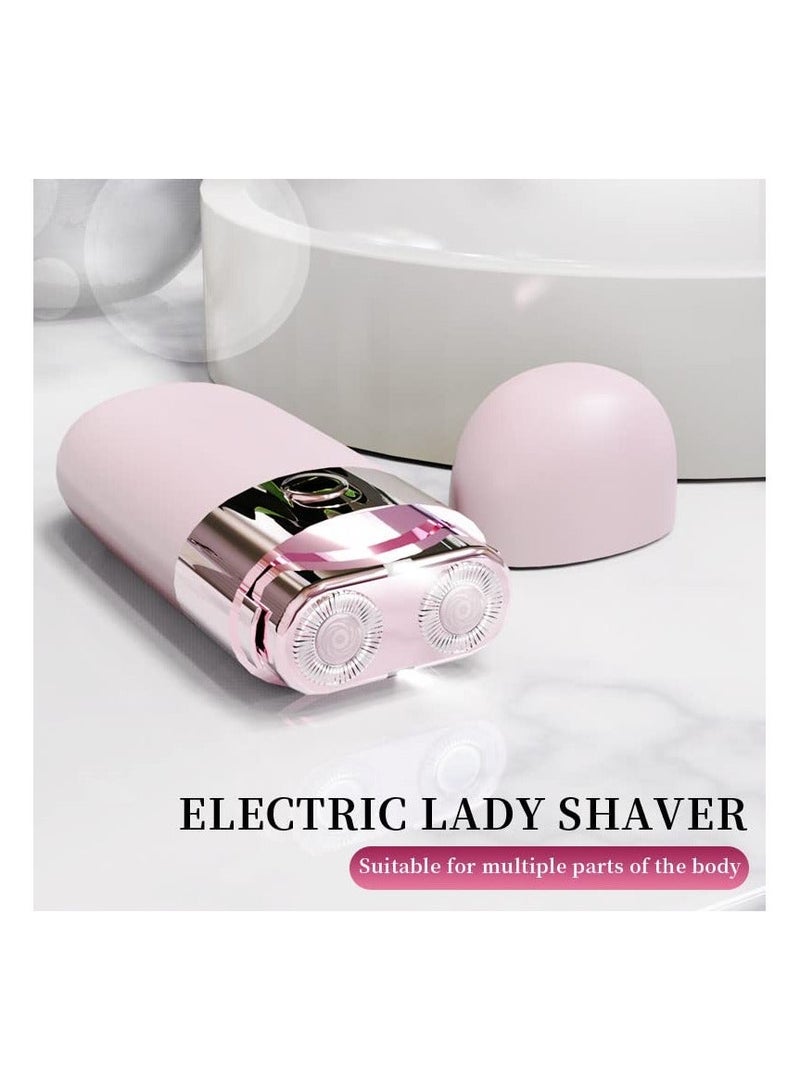 Y&D Womens Shaver, 2023 New Electric Double-Headed, Hair Removal Device, Razor, Underarm Private Body Shaving for Home Use, Women's Shaver and Trimmer, Cordless, Rechargeable (Pink) - Image 5