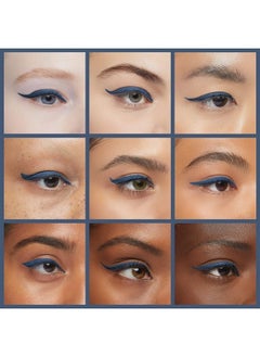 stila Stay All Day Waterproof Liquid Eye Liner, Midnight (Deep Blue) 