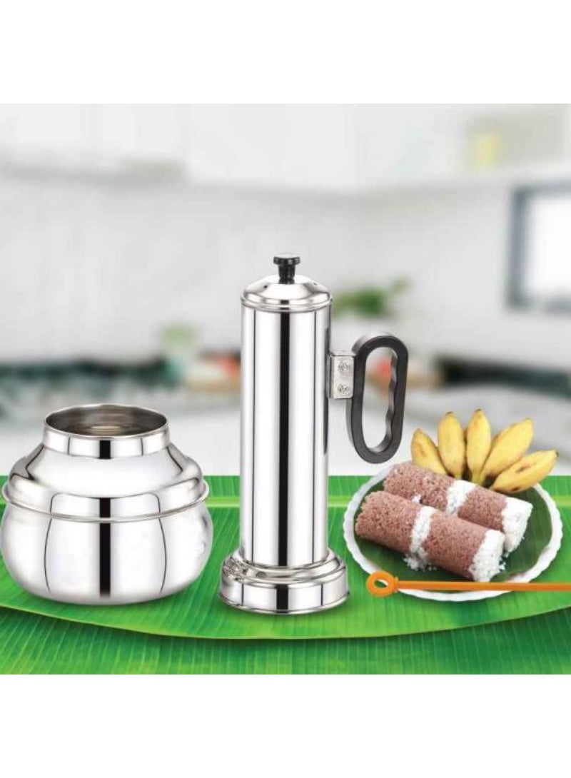 Top Pick Aluminium Puttu Kutty With Handle