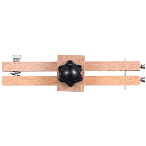 Jovitec Leather Strap Cutter, Strip and Strap Leather Wood DIY Craft Hand Cutting Tool Adjustable with 5 Blades - Image 5