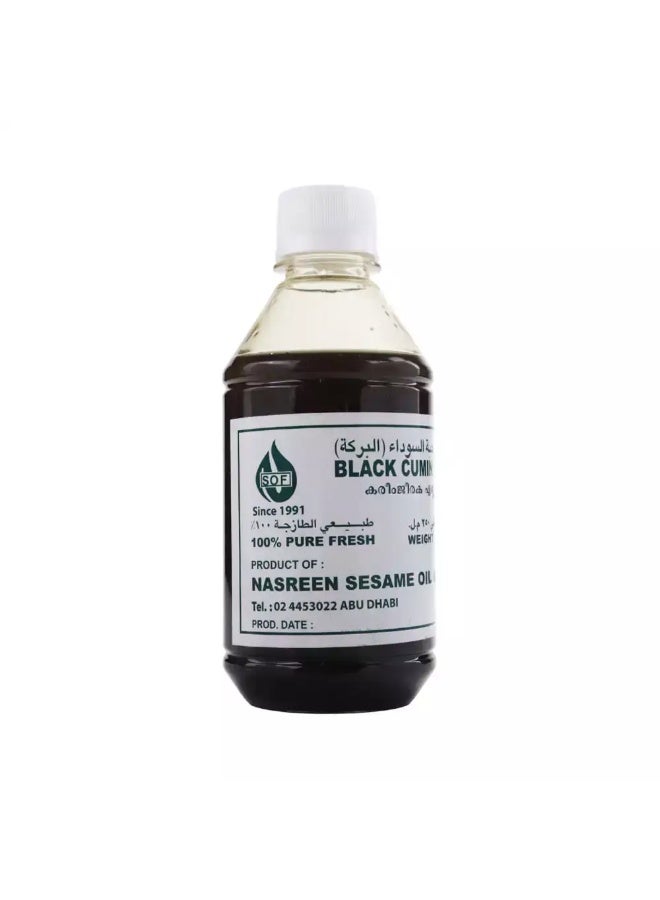 Nasreen Black Cumin Oil 100% Pure Fresh Oil- 250 ml - Image 1