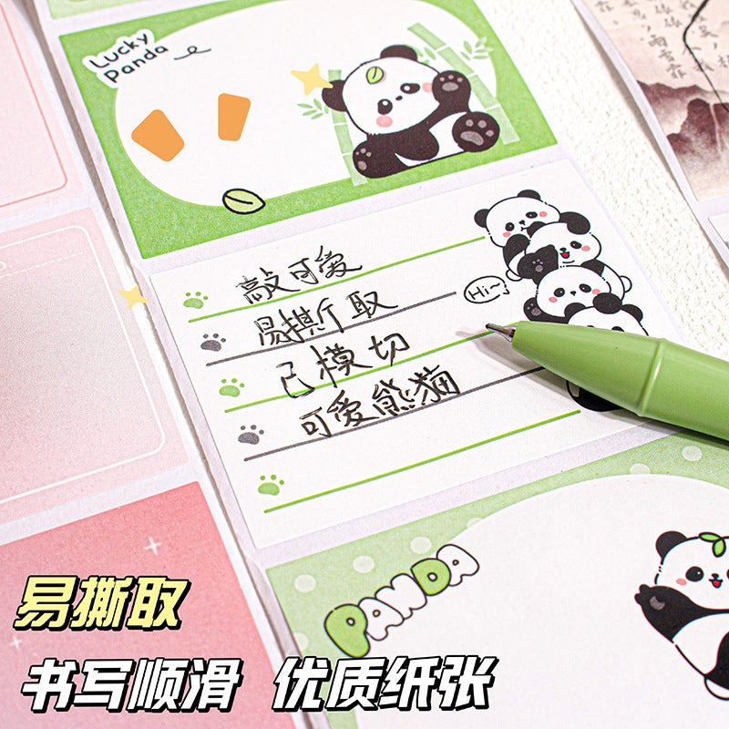 Creative Pull-Out Post-It Cute Cartoon Wrong Post-It Paper Student'S Full Adhesive Index Label Paper Sticker - Image 5