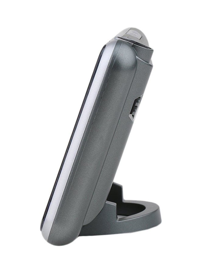 أوتاد ساعة منبه LED مع شاشة عرض رقمية لعرض الطقس أسود - Image 5