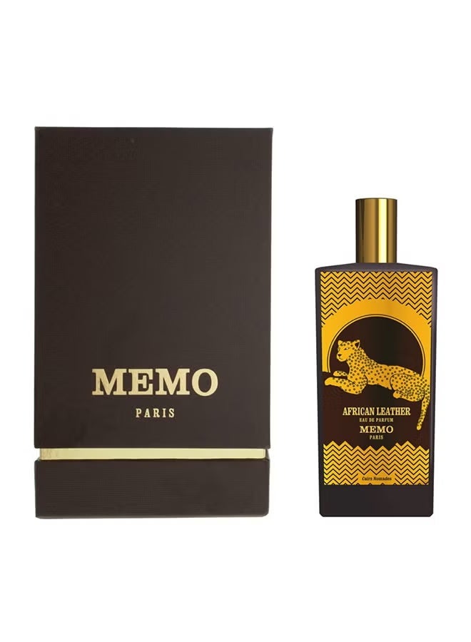 Memo Paris African Leather EDP For Unisex 75ml - Image 2